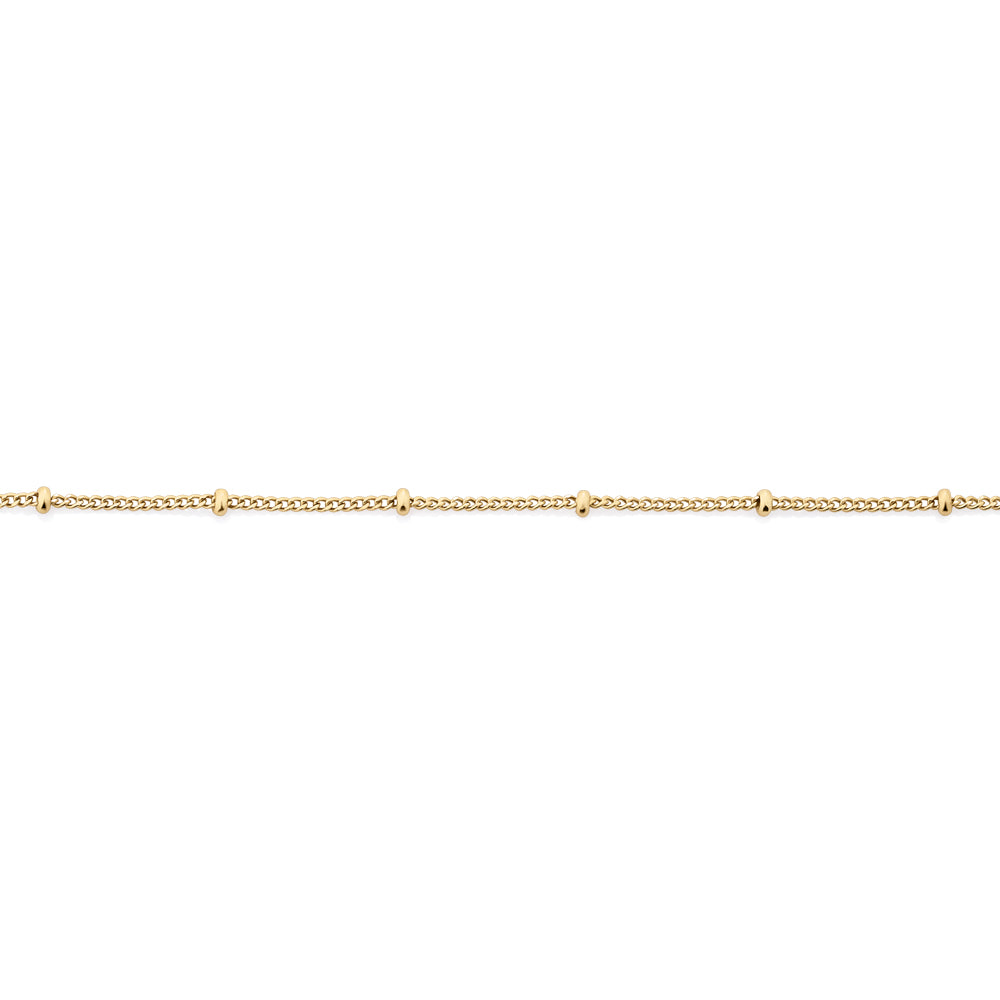 Bobble necklace in 18 carat yellow gold vermeil