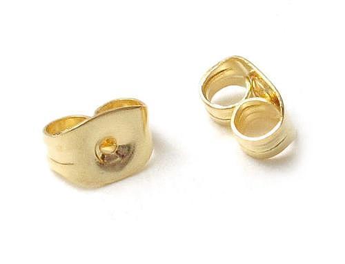 10ct Gold Earring Backs in Yellow Gold