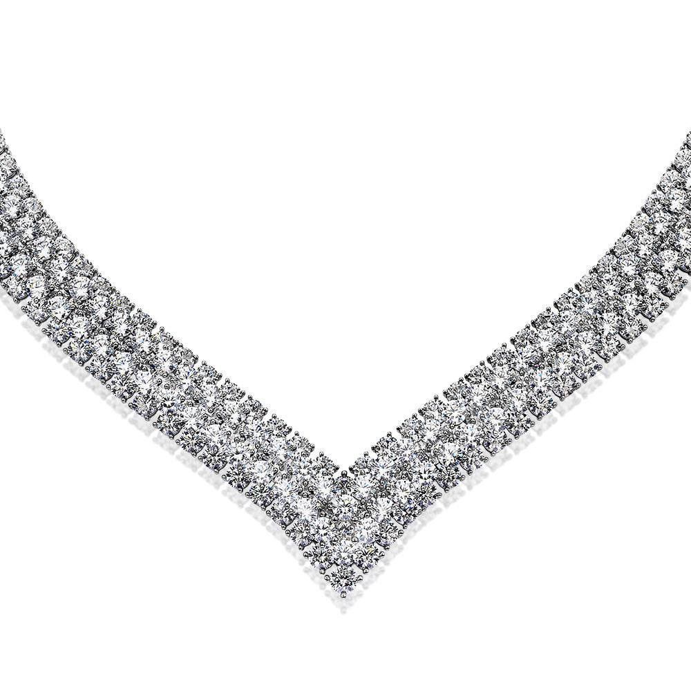 Diamond hotsell bib necklace