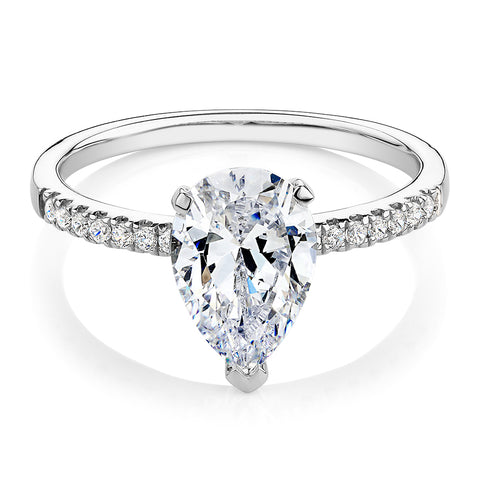 Pear Shaped Rings