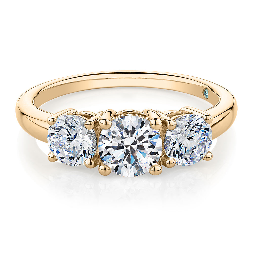 Three Stone Rings