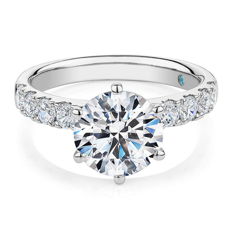 Solus Shouldered Engagement Rings