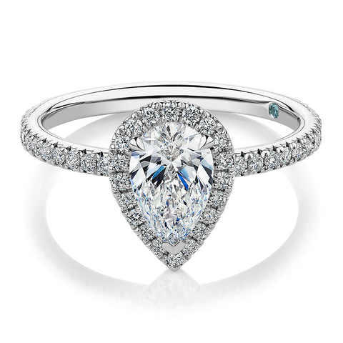 Solus Halo Engagement Rings