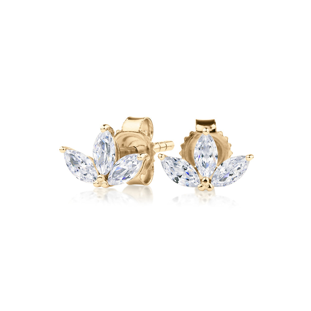 0.6 carat diamond earrings deals