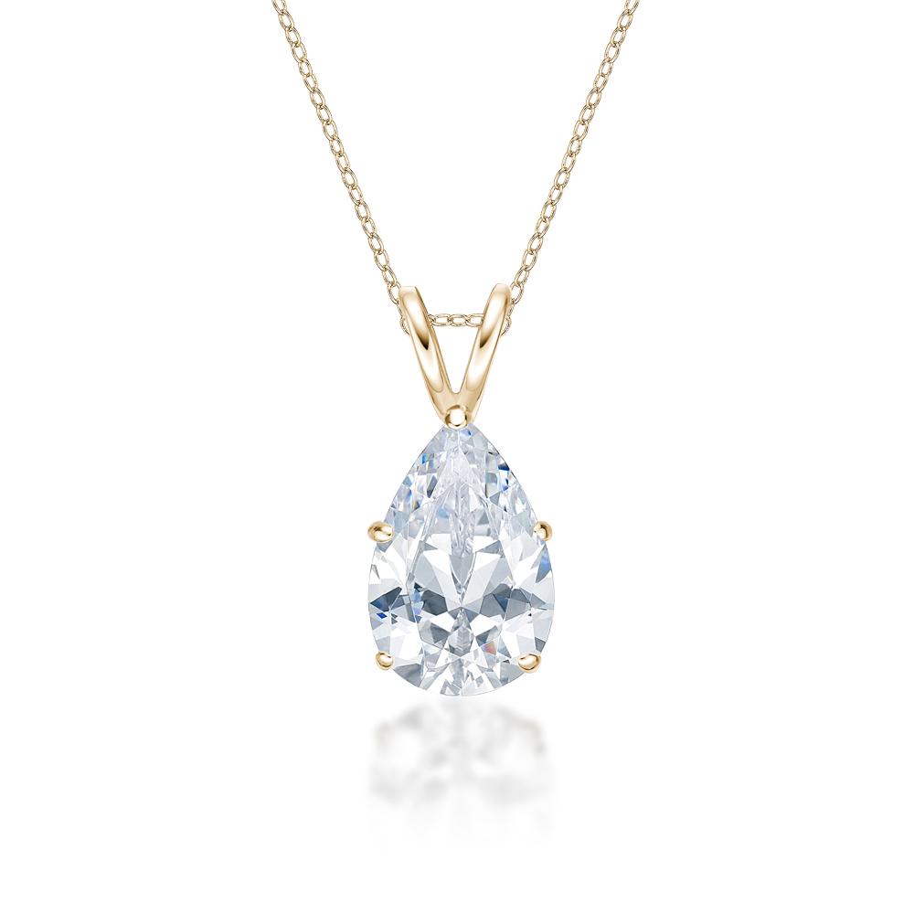 3 carat deals diamond pendant
